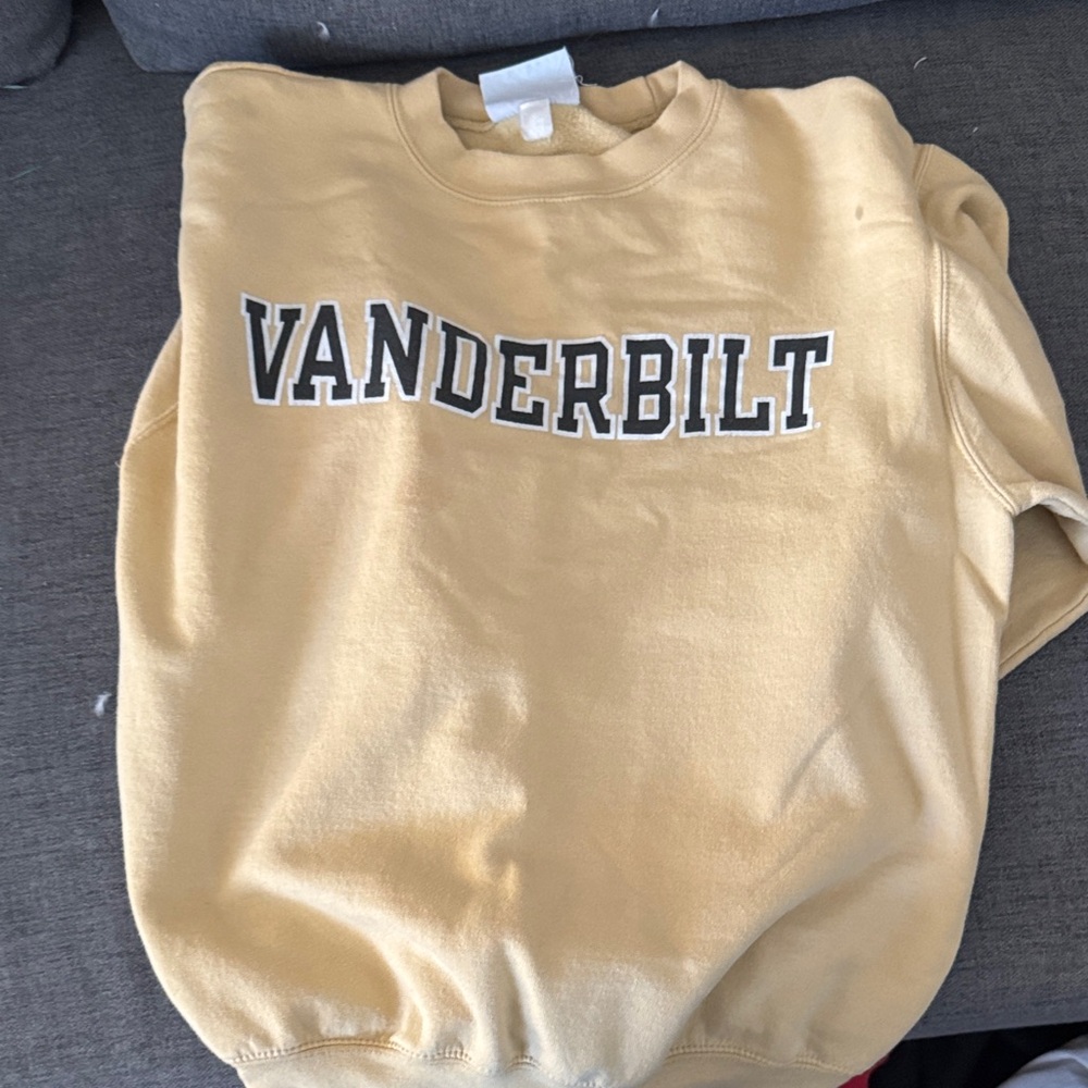 Champion Men's Tan Crewneck Sweater